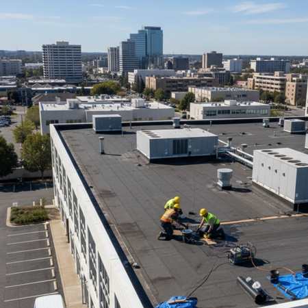 Commercial Roofing Repairs in Newcastle