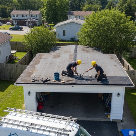 Garage Roof Repairs in Newcastle