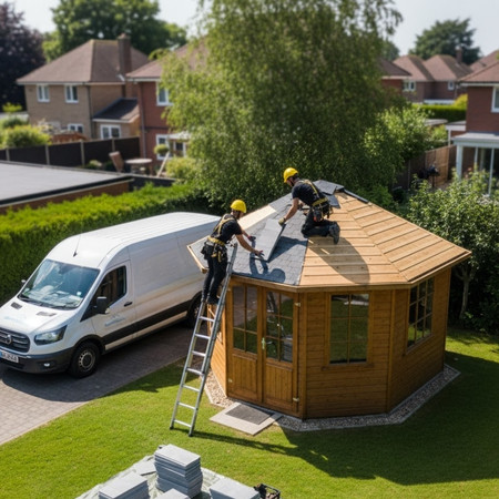 Summerhouse Roof Replacement in Newcastle